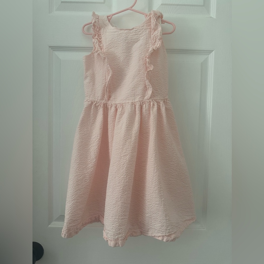 Hope & Henry Pink Ruffled Dress